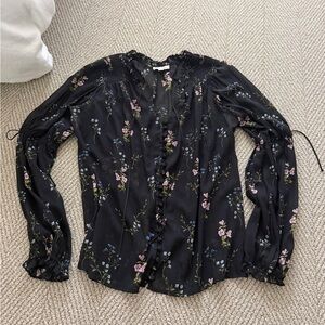 For Love and Lemons Long-Sleeve Blouse